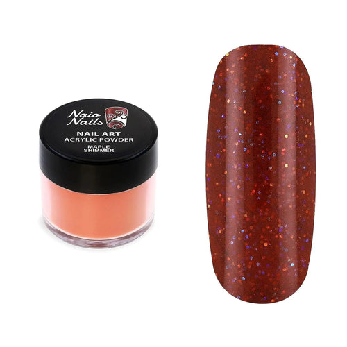 Polvo Acrílico Marrón Brillante Maple - 12g