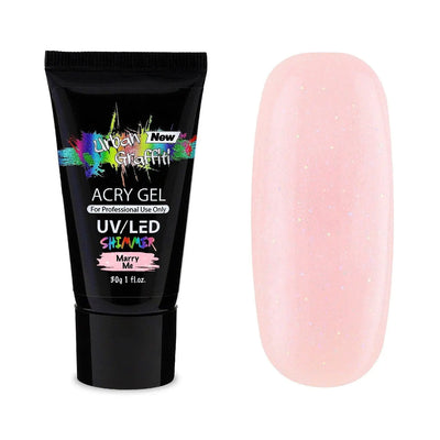 Błyszczący AcryGel - Marry Me 30g   Naio Nails