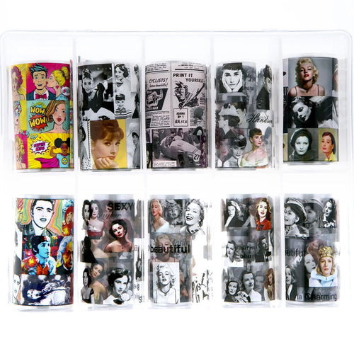 TFS-101 Pop Art Výber prenosových fólií