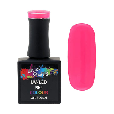 B!tch - UGGP-A0715 Urban Graffiti geellakk 15ml   Naio Nails