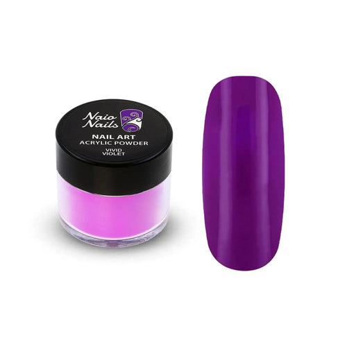 Polvere Acrilica Ultra Neon Viola Vivido - 12g